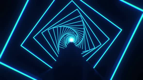 80s Abstract Square Tunnel 01 Hd alt