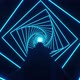 80s Abstract Square Tunnel 01 Hd - VideoHive Item for Sale
