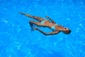 woman in a pool - PhotoDune Item for Sale