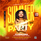Summer Party Flyer 2 - GraphicRiver Item for Sale