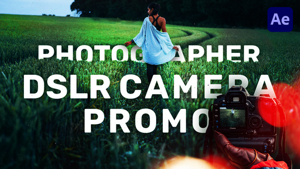 Photographer DSLR Camera Promo