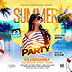 Summer Party Flyer 3 - GraphicRiver Item for Sale