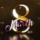 Golden 8 March Wishes - VideoHive Item for Sale