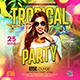 Tropical Party Flyer - GraphicRiver Item for Sale