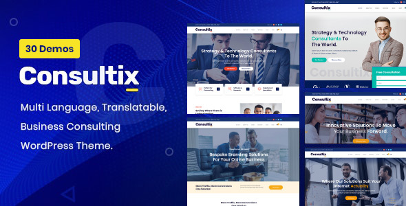 Consultix - Business WordPress Theme