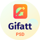 Gifatt - Agency Portfolio PSD Template - ThemeForest Item for Sale