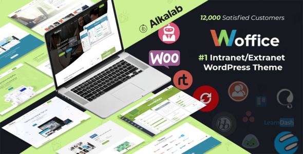 Woffice - Intranet/Extranet WordPress Theme / Themeforest