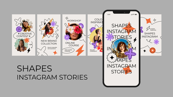 Shapes Instagram Stories alt