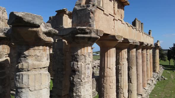 Temple Of Zeus At Cyrene Libya