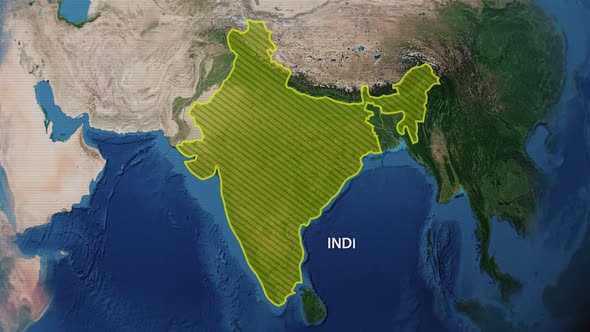 Geolocation of the City of Pune on the Map