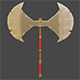 Medieval weapon - axe Low-poly 3D model - 3DOcean Item for Sale