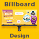 Travel Agency Billboard Signage Design - GraphicRiver Item for Sale