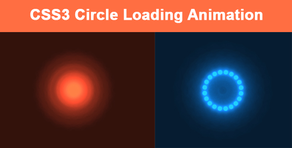 CSS3 Circle Loading Animation