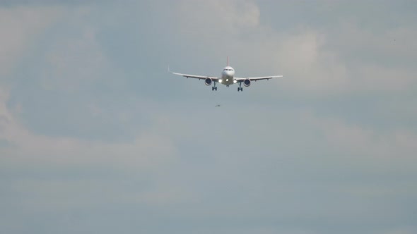 Jet Airplane Approaching