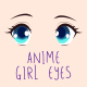 Anime Girl Eyes - VideoHive Item for Sale