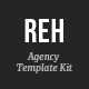 Reh - Agency Elementor Template Kit - ThemeForest Item for Sale