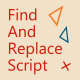 Find And Replace Script - VideoHive Item for Sale