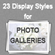 23 Display Styles for Photo Galleries - GraphicRiver Item for Sale