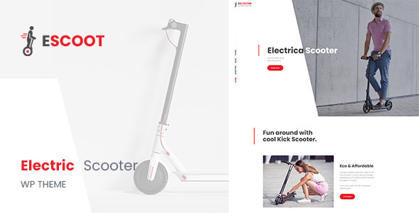 EScoot – Single Product Theme