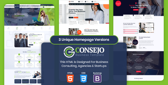 Consejo | Business HTML Template