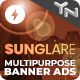 SunGlare - Multipurpose Animated AMP Banner Ad Templates With Lens Flare Effect (GWD, AMP) - CodeCanyon Item for Sale