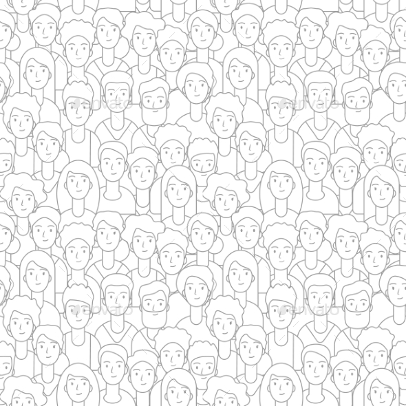 Crowd Graphics, Designs &amp; Templates | GraphicRiver