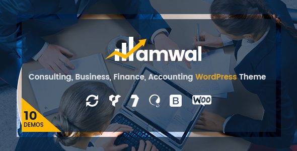 Amwal | Consulting Finance WordPress Theme 下载