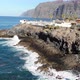 Los Gigantes cliffs and overlooking ocean from beach - VideoHive Item for Sale