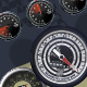 Tachometer Speedometer Dashboard Car Motorbike. - GraphicRiver Item for Sale