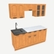 Kitchen Set - 3DOcean Item for Sale