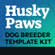 HuskyPaws - Dog Breeder Elementor Template Kit - ThemeForest Item for Sale