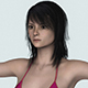 Young Bikini Girl 3D Character - 3DOcean Item for Sale
