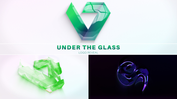 Under The Glass Logo Reveal