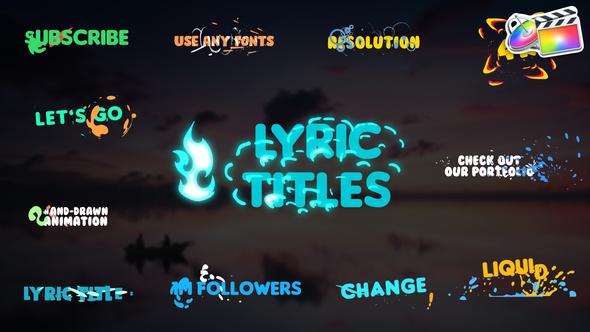 Lyric Titles | FCPX alt