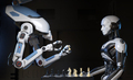 Two Robots Playing a Game of Chess - PhotoDune Item for Sale