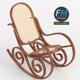 Rocking chair - 3DOcean Item for Sale