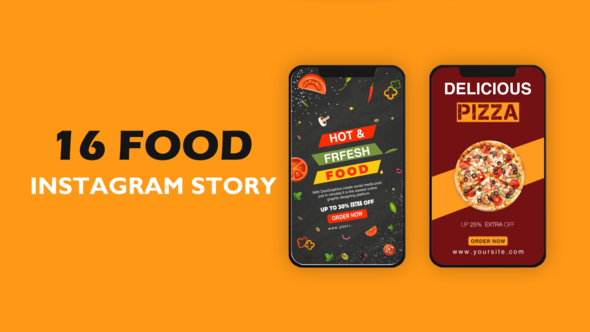 Food Instagram Story Pack
