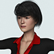 Asian Business Woman 3D Character - 3DOcean Item for Sale