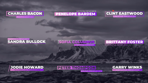 Modern Lower Thirds alt