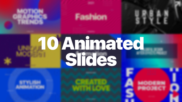 10 Animated Slides alt