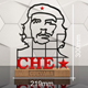 portrait of che guevara 3D print model - 3DOcean Item for Sale
