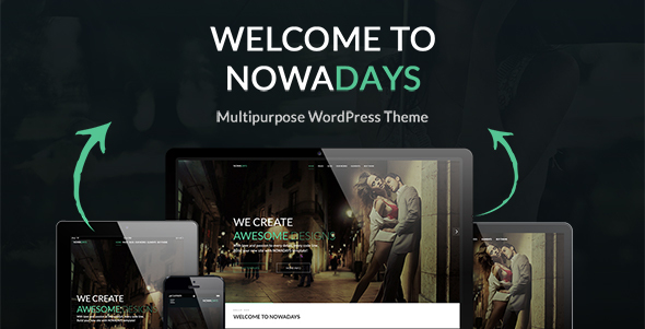 Тема WordPress NowaDays - Multipurpose WordPress Theme