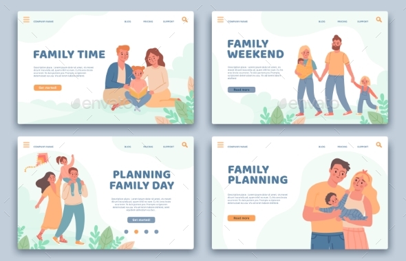 Families Landing Pages