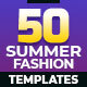 50-Summer Fashion Banners - GraphicRiver Item for Sale