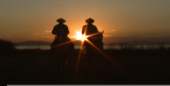 Two Horsemen In A Sunset - Opening Movie