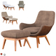 Dena Sessel Chair - 3DOcean Item for Sale
