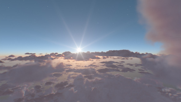 Sunrise over Clouds