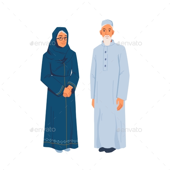 Muslim in National Cloth