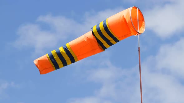 Orange Color Windsock