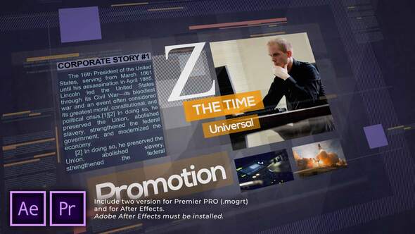 Z Time. Universal Corporate Promo